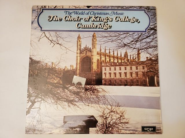 The Choir of King's College Cambridge The World of Christmas Music vinyl record