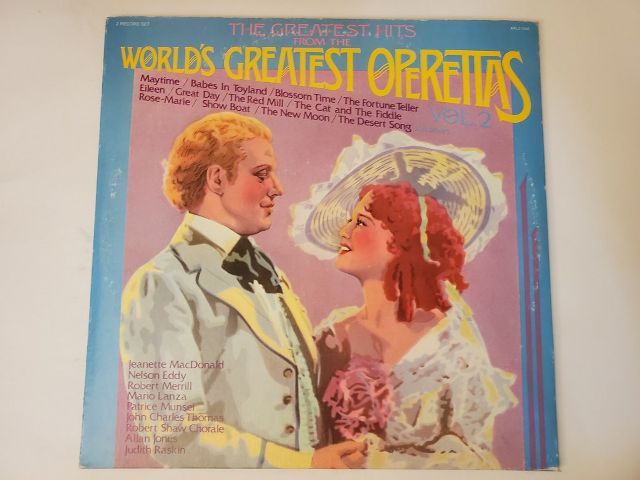 Various Artists The Greatest Hits from the World's Greatest Operettas Vol. 2 vinyl record