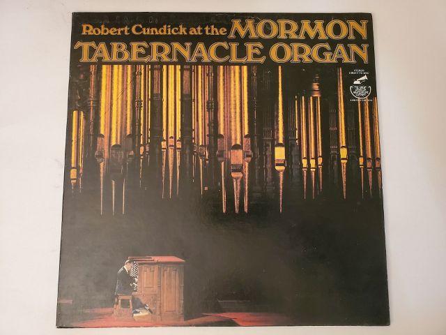 Robert Cundick At the Mormon Tabernacle Organ vinyl record