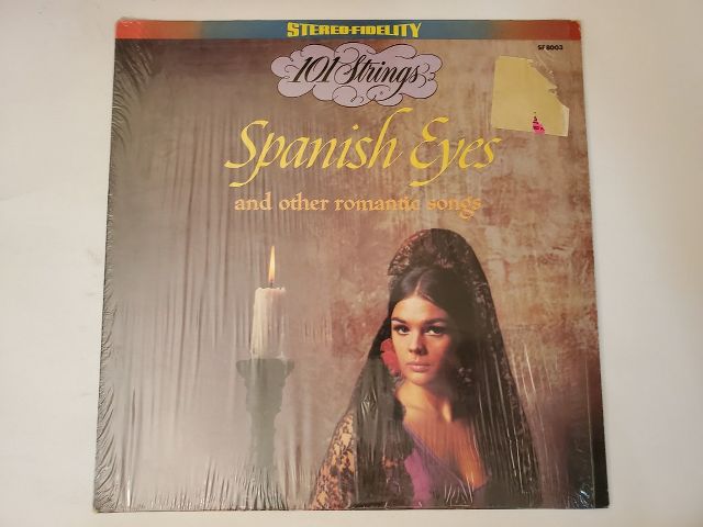 101 Strings Spanish Eyes and Other Romantic Songs vinyl record