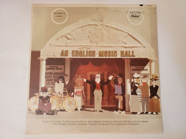 Various Artists An English Music Hall vinyl record