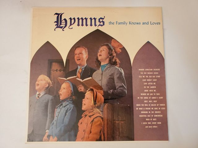 Unknown Hymns the Family Knows and Loves vinyl record