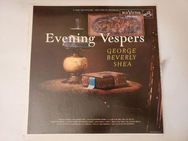 George Beverly Shea Evening Vespers vinyl record