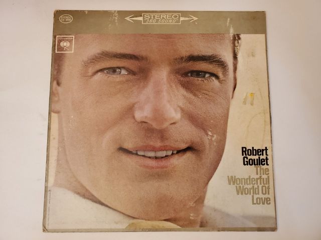 Robert Goulet The Wonderful World of Love vinyl record