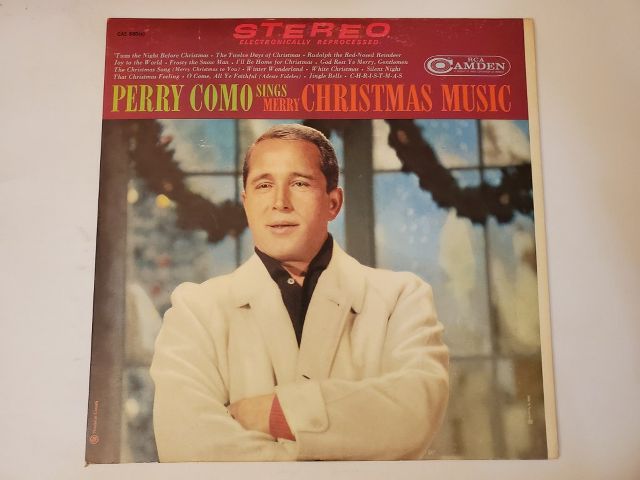 Perry Como Perry Como Sings Merry Christmas Music vinyl record