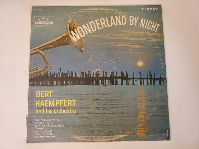 Bert Kaempfert and his orchestra Wonderland by Night vinyl record