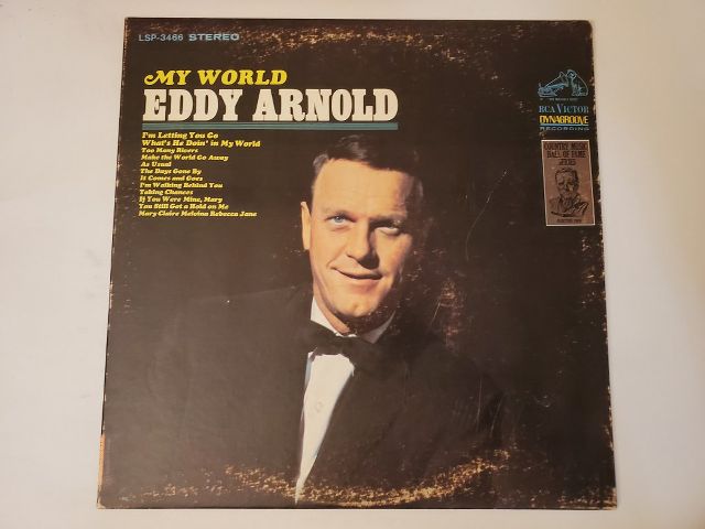 Eddy Arnold My World vinyl record