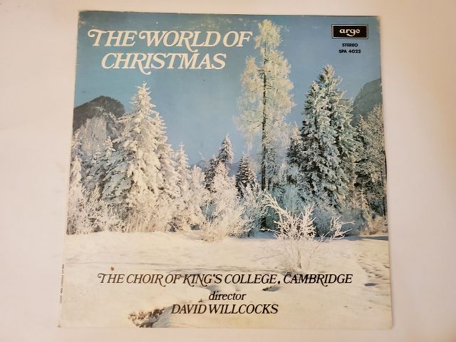 The Choir of King's College Cambridge The World of Christmas vinyl record