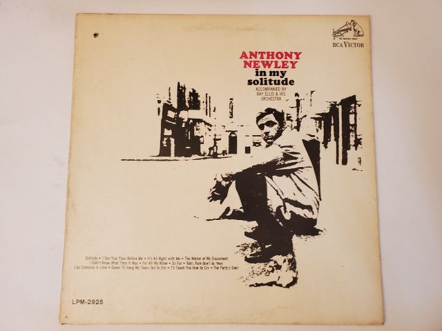 Anthony Newley In My Solitude vinyl record