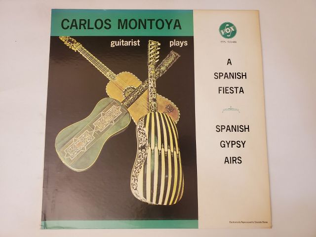 Carlos Montoya A Spanish Fiesta / Spanish Gypsy Airs vinyl record