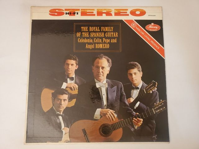 Celedonio, Celin, Pepe, and Angel Romero The Royal Family of the Spanish Guitar vinyl record