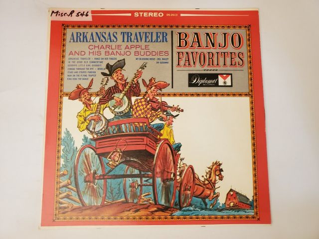 Charlie Apple and His Banjo Buddies Arkansas Traveler: Banjo Favorites vinyl record