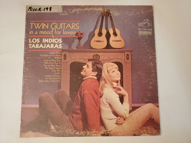Los Indios Tabajaras Twin Guitars in a Mood for Lovers vinyl record