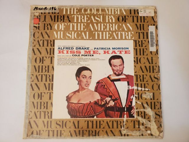 Various Artists Kiss Me, Kate vinyl record
