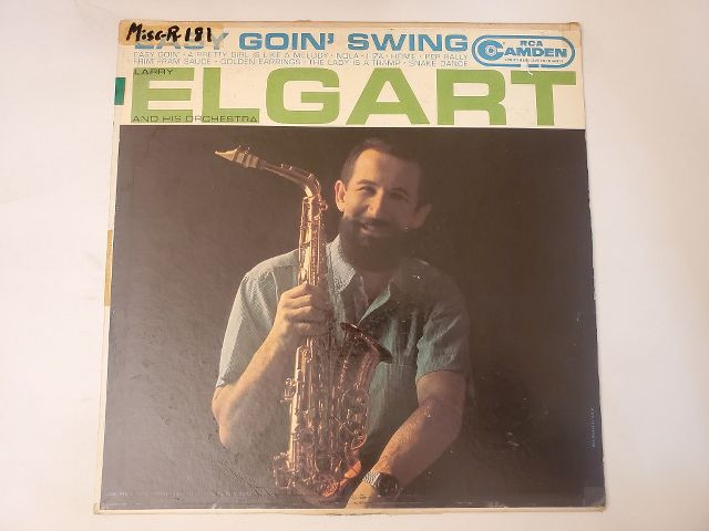 Larry Elgart and His Orchestra Goin' Swing vinyl record