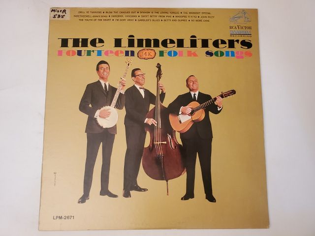 The Limeliters Fourteen 14K Folk Songs vinyl record