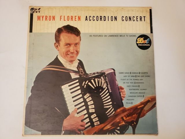 Myron Floren Accordion Concert vinyl record