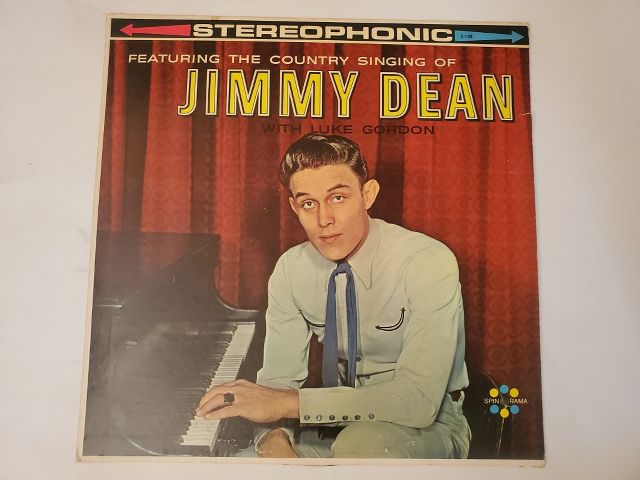 Jimmy Dean Featuring the Country Singing of Jimmy Dean vinyl record