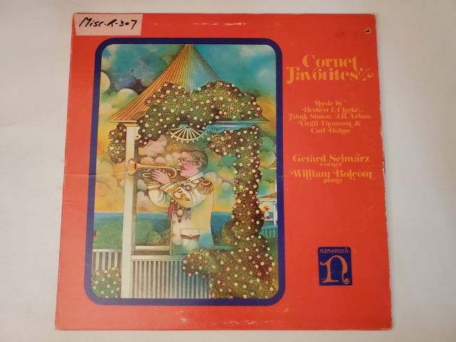 Gerard Schwarz, William Bolcom Cornet Favorites vinyl record
