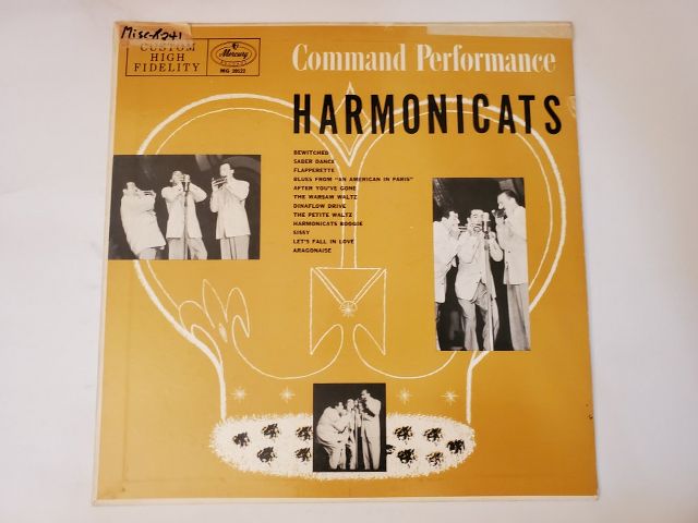 Harmonicats Command Performance vinyl record