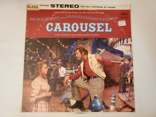 Rodgers and Hammerstein Carousel vinyl record
