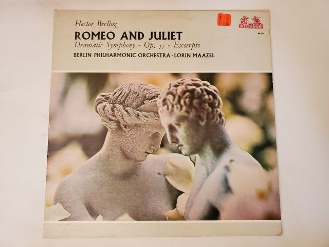 Hector Berlioz Romeo and Juliet: Dramatic Symphony - Op. 17 - Excerpts vinyl record