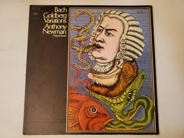 Anthony Newman Bach Goldberg Variations vinyl record