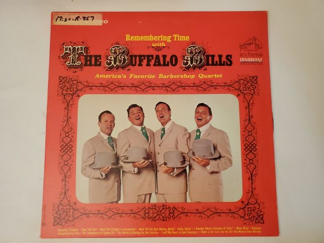 The Buffalo Bills Remembering Time with The Buffalo Bills vinyl record