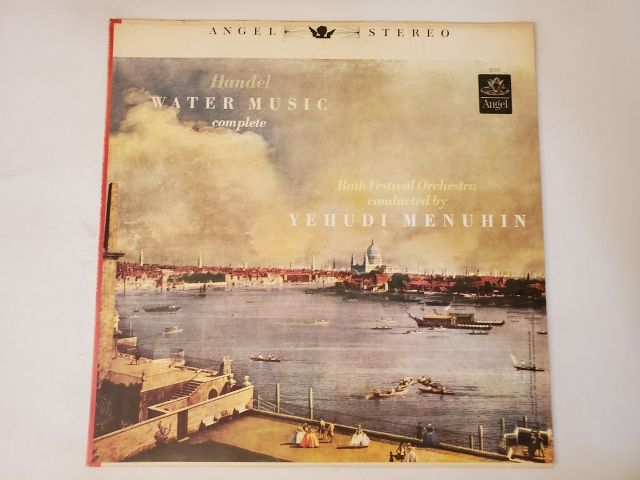 Yehudi Menuhin Handel: Water Music (Complete) vinyl record