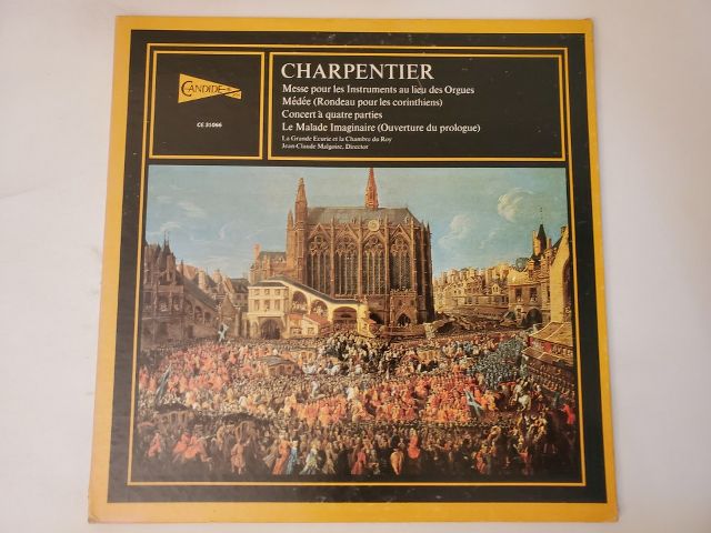 Marc-Antoine Charpentier Messe pour les Instruments au lieu des Orgues vinyl record