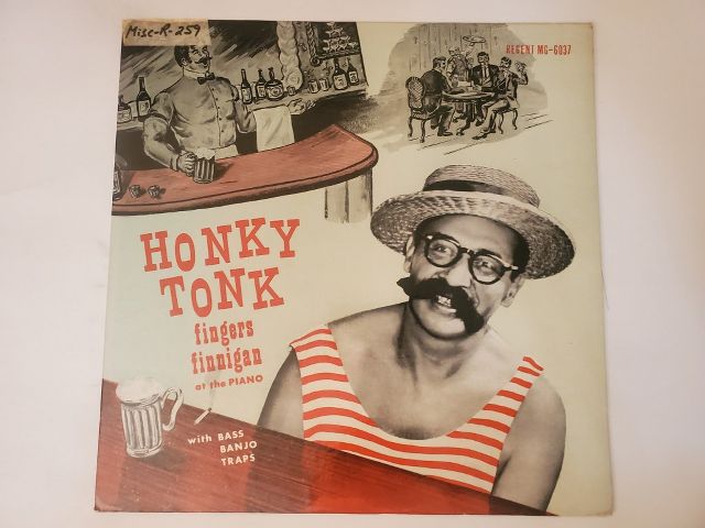 Fingers Finnigan Honky Tonk vinyl record