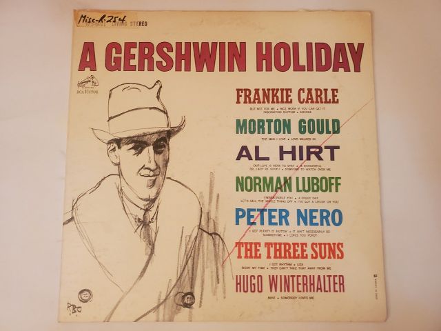 Various Artists A Gershwin Holiday vinyl record