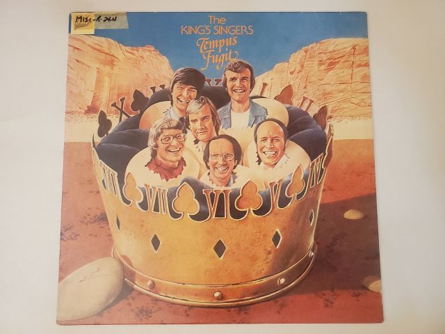 The King's Singers Tempus Fugit vinyl record