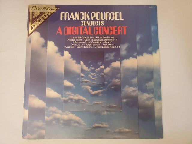Franck Pourcel A Digital Concert vinyl record