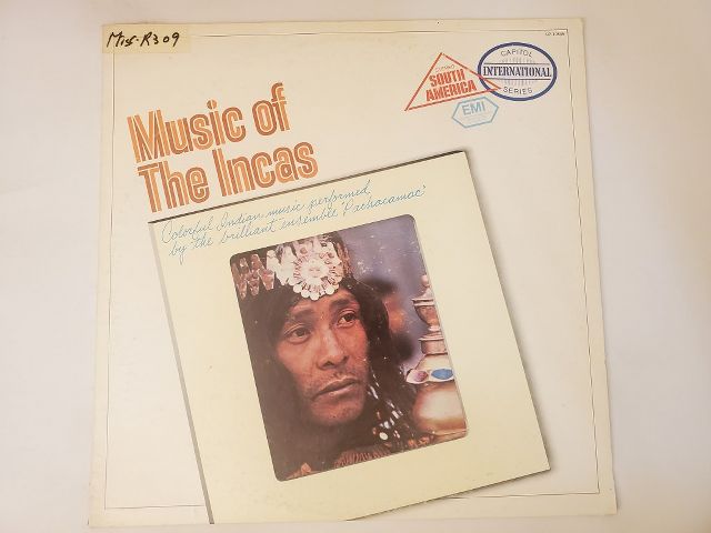 Pachacamac Music of The Incas vinyl record