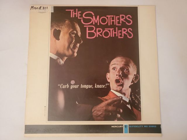 The Smothers Brothers Curb Your Tongue, Knave! vinyl record