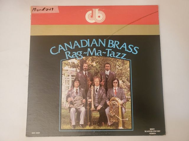 Canadian Brass Rag-Ma-Tazz vinyl record