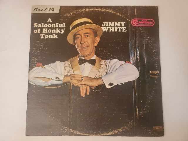 Jimmy White A Saloonful of Honky Tonk vinyl record