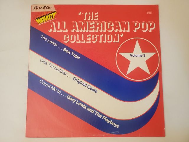 Various Artists The All American Pop Collection Volume 3 vinyl record