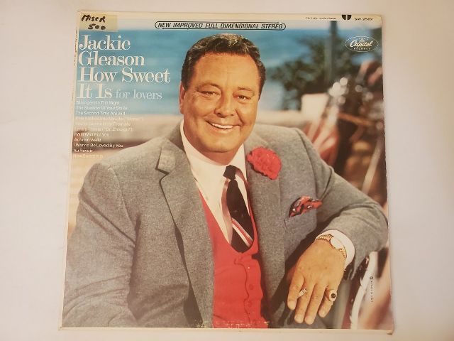Jackie Gleason How Sweet It Is for Lovers vinyl record