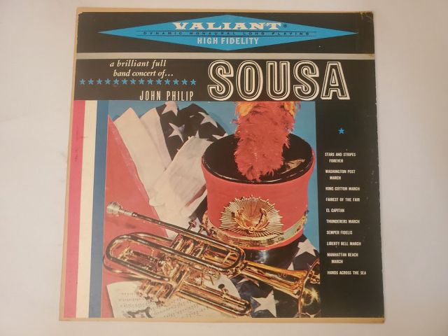 John Philip Sousa A Brilliant Full Band Concert of Sousa vinyl record