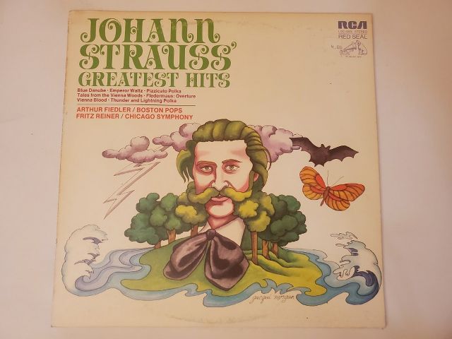 Johann Strauss Greatest Hits vinyl record