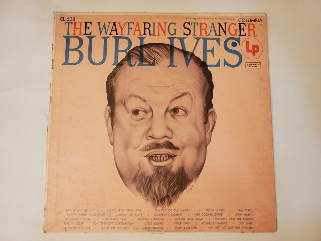Burl Ives The Wayfaring Stranger vinyl record