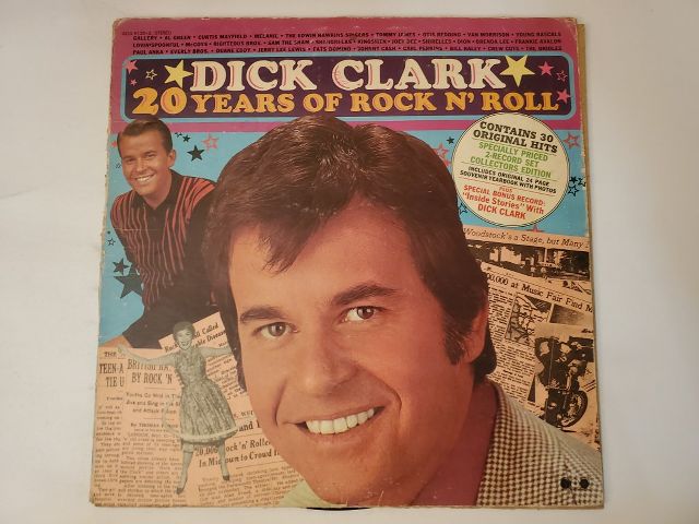 Various Artists Dick Clark 20 Years of Rock N' Roll vinyl record