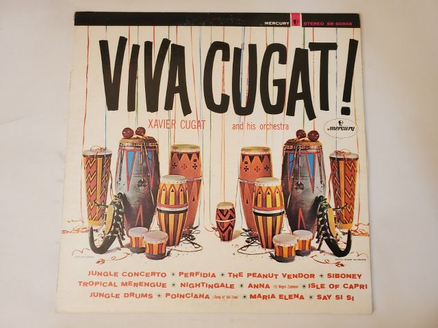 Xavier Cugat and His Orchestra Viva Cugat! vinyl record