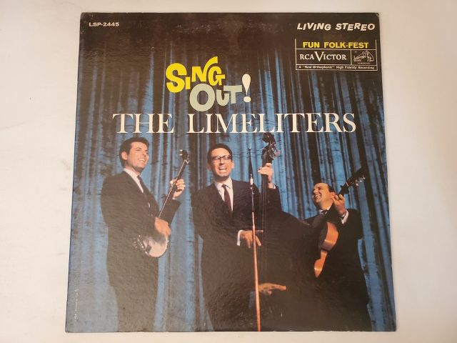 The Limeliters Sing Out! vinyl record