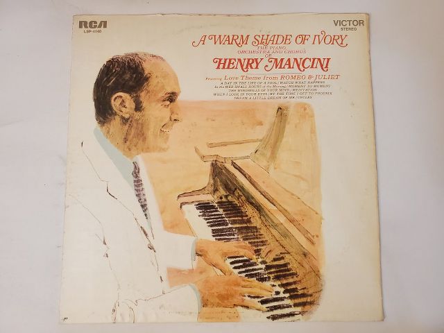 Henry Mancini A Warm Shade of Ivory vinyl record