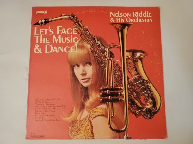 Nelson Riddle & His Orchestra Let's Face the Music & Dance! vinyl record