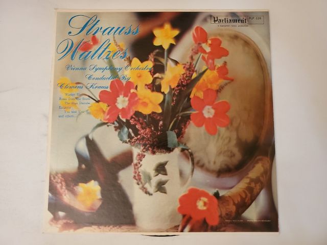 Vienna Symphony Orchestra Strauss Waltzes vinyl record