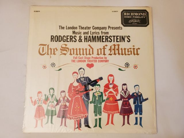 The London Theater Company Rodgers & Hammerstein's The Sound of Music vinyl record